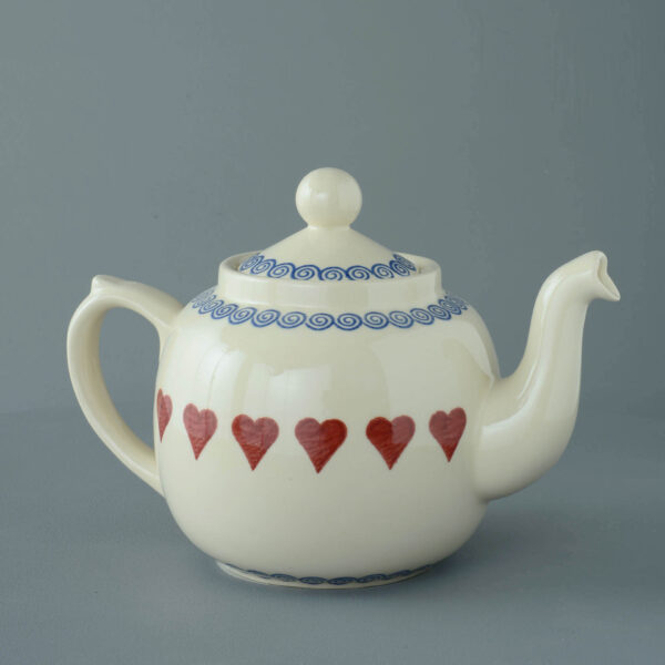 Heart Teapot - 10 Cup