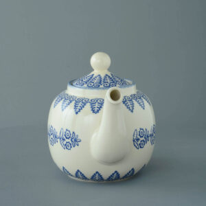 Lacey Blue Teapot - 10 Cup