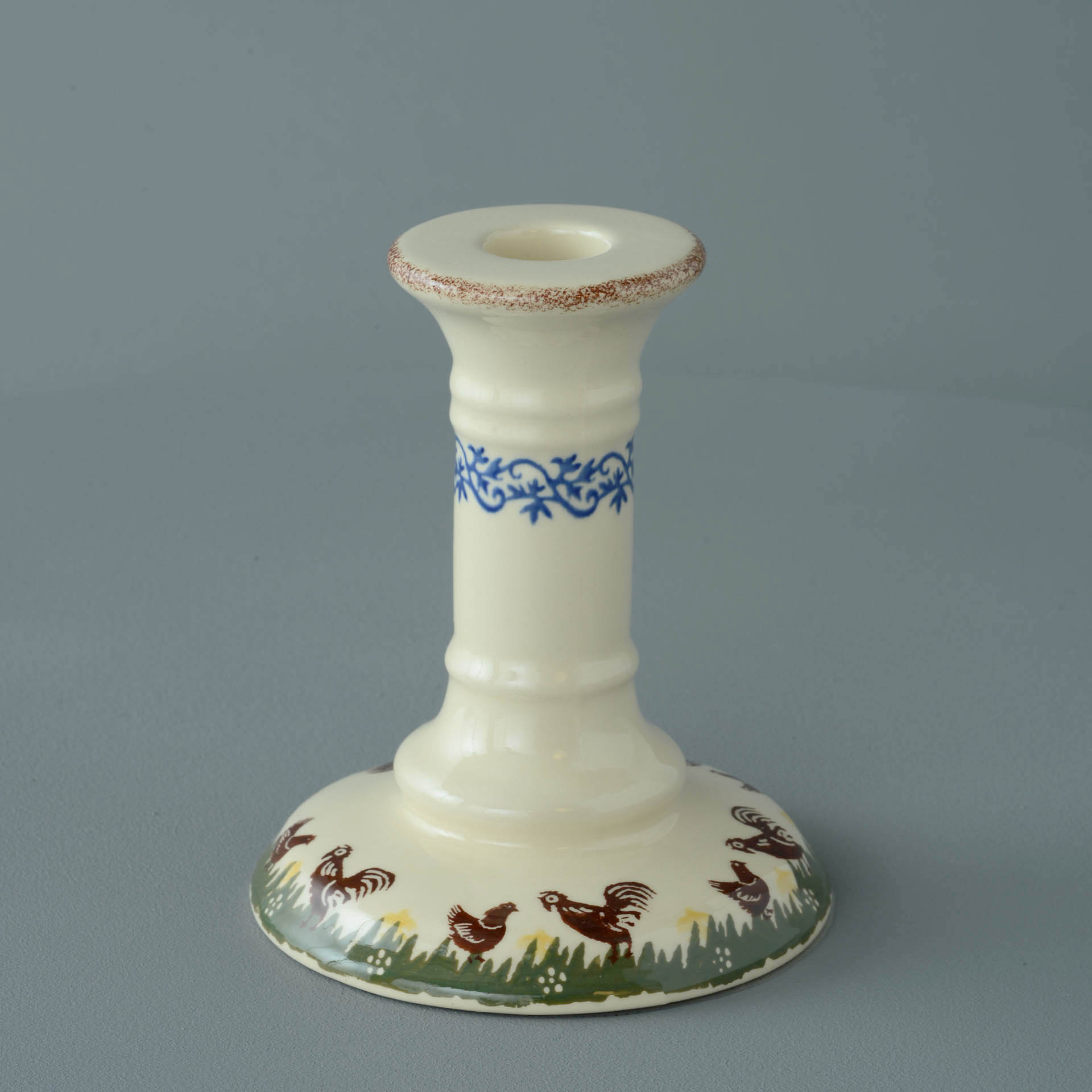 Cock & Hen Candlestick