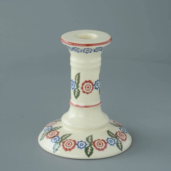 Victorian Floral Candlestick