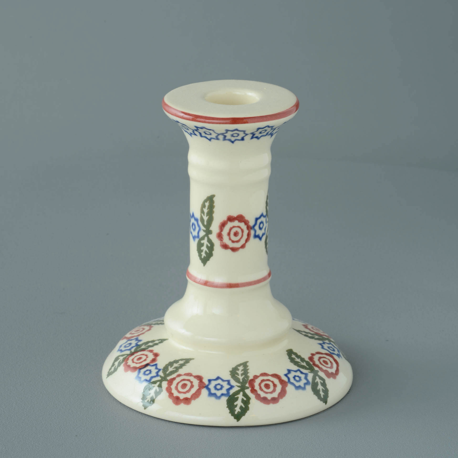 Victorian Floral Candlestick
