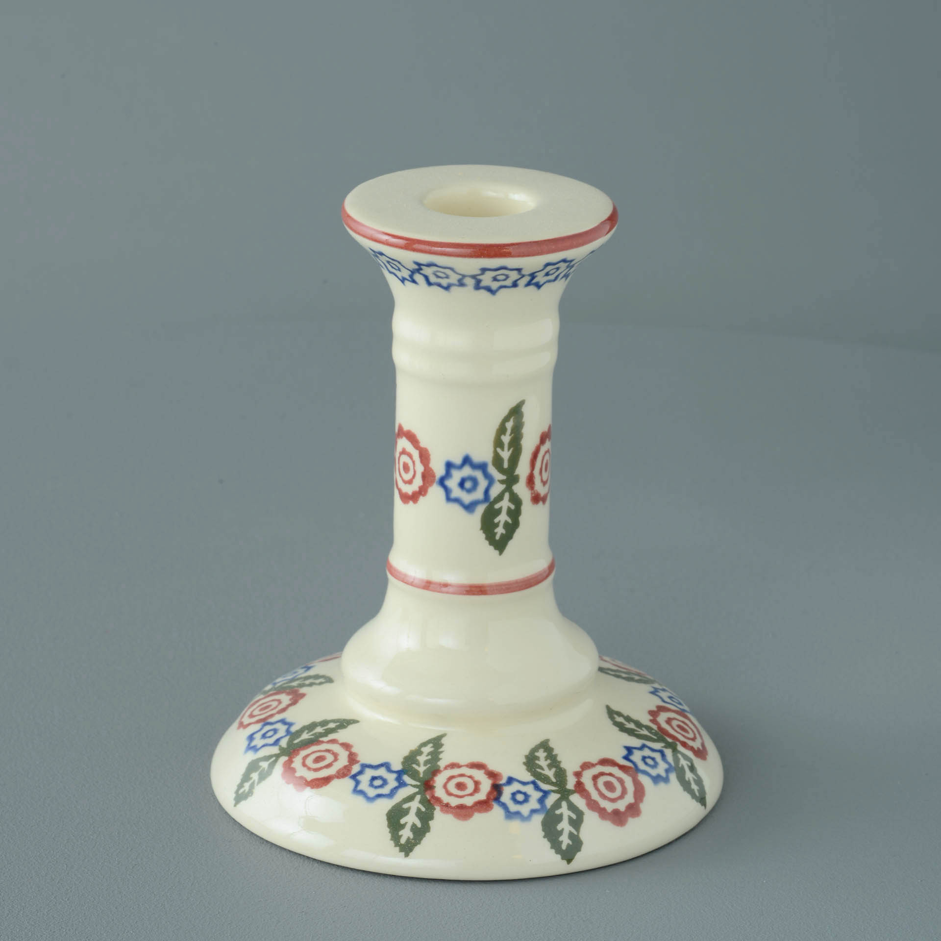 Victorian Floral Candlestick