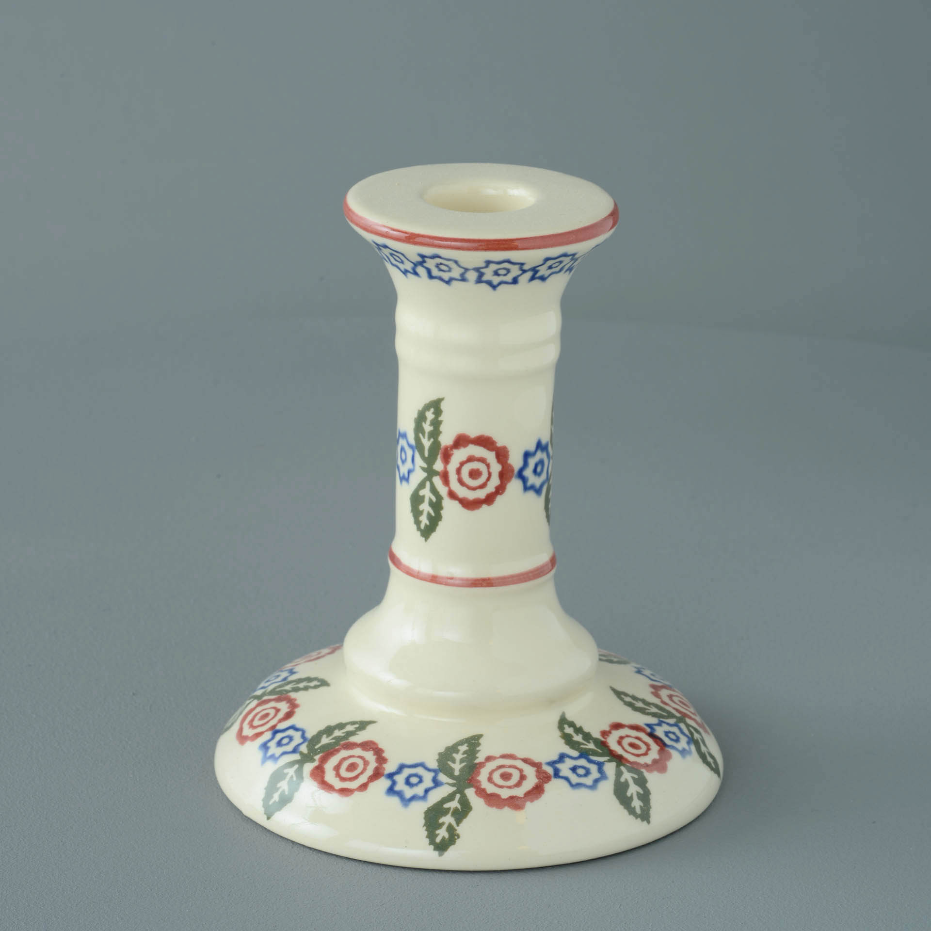 Victorian Floral Candlestick