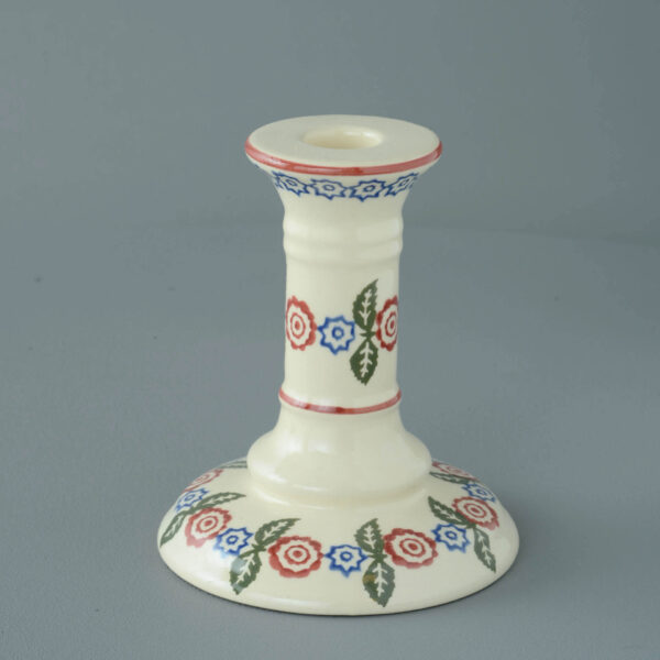Victorian Floral Candlestick