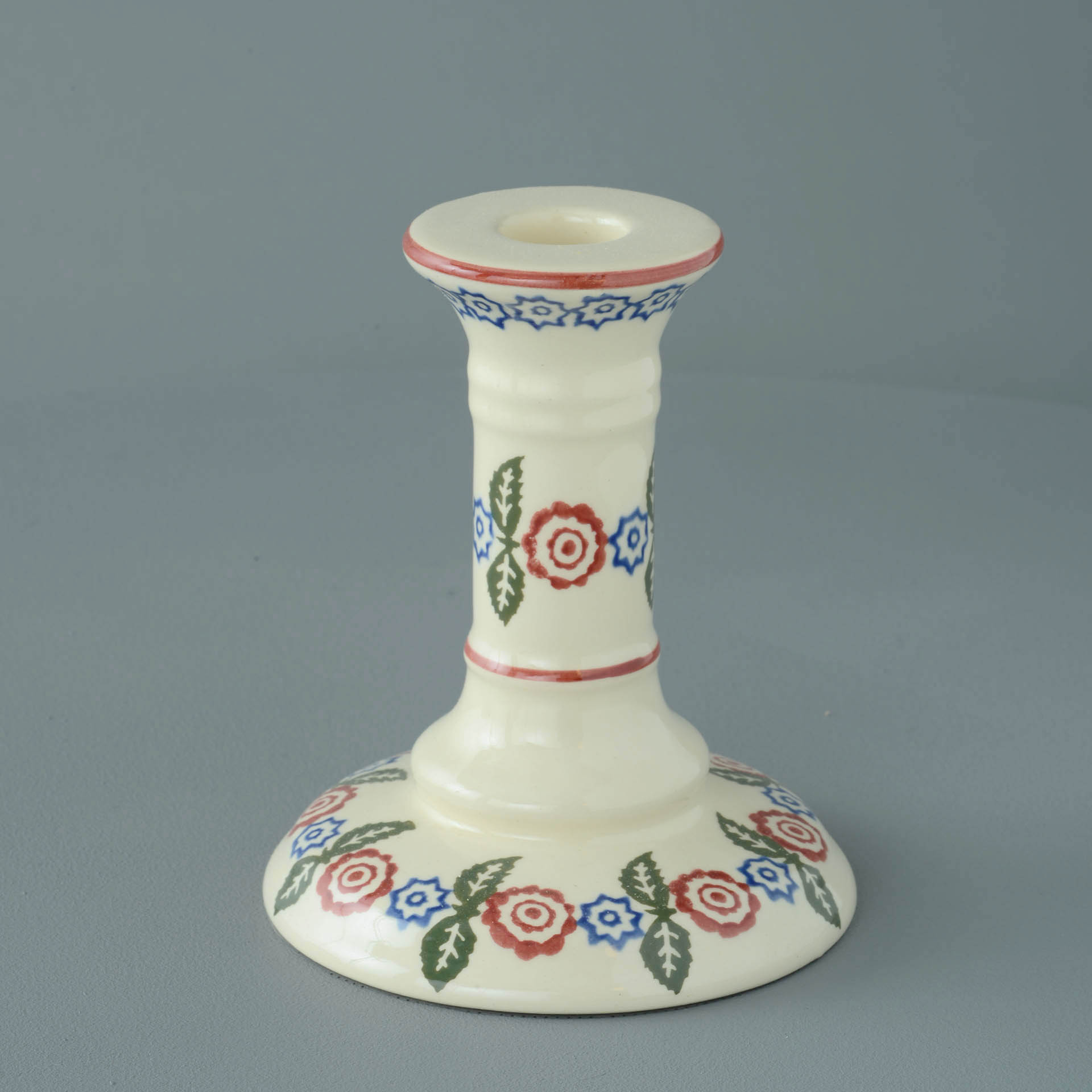 Victorian Floral Candlestick