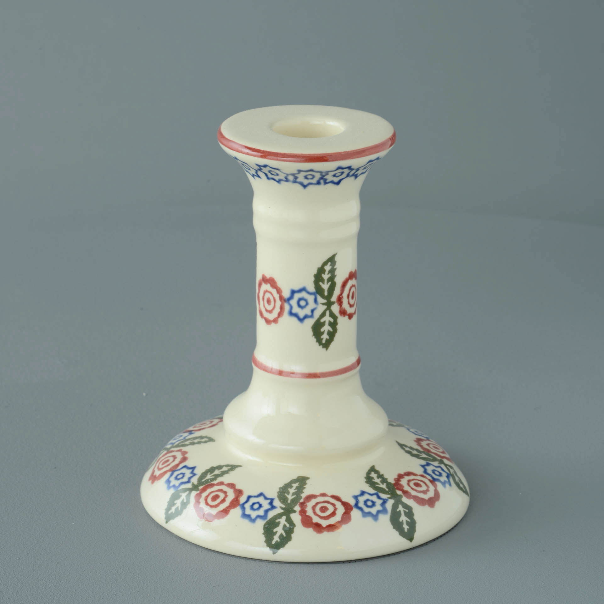 Victorian Floral Candlestick