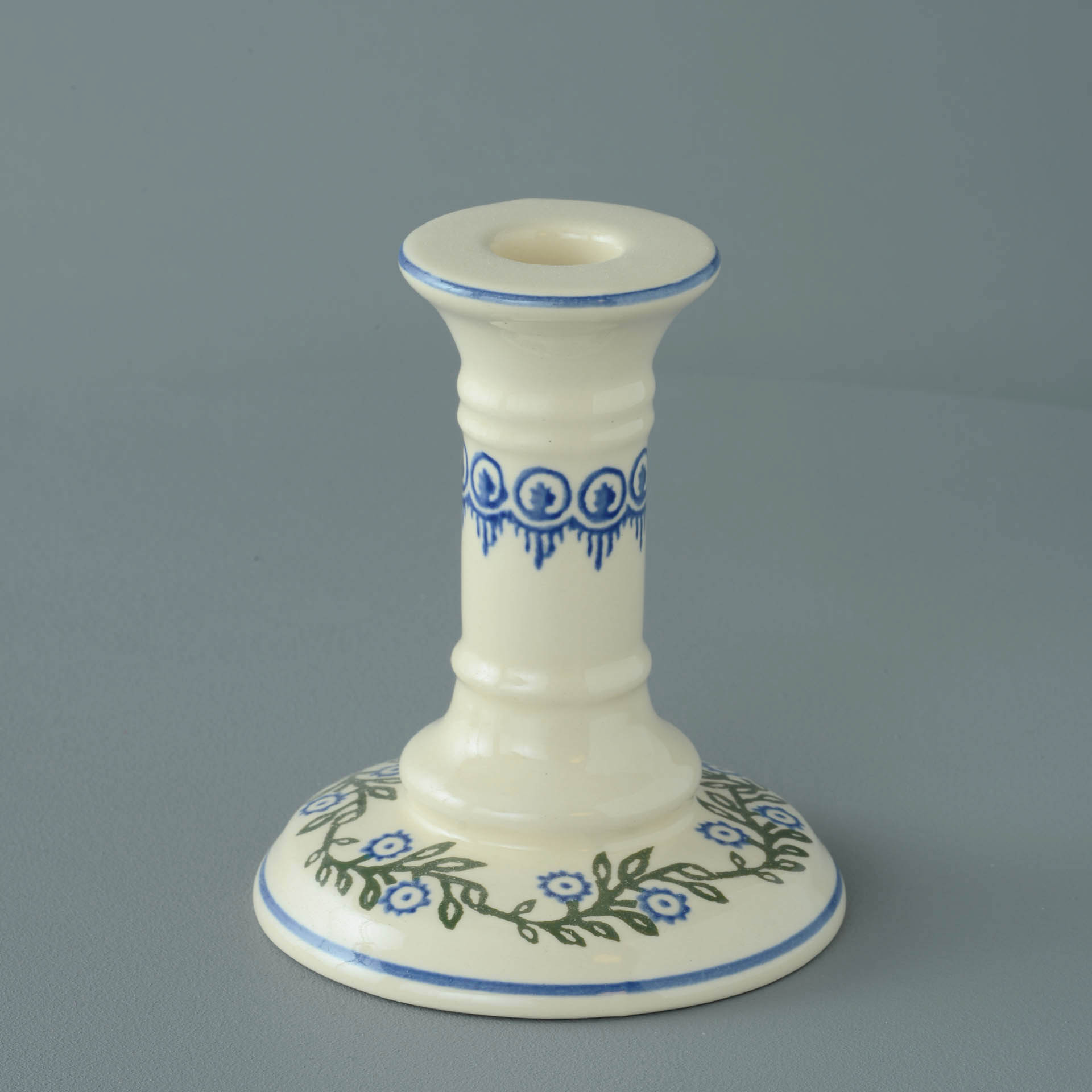 Floral Garland Candlestick