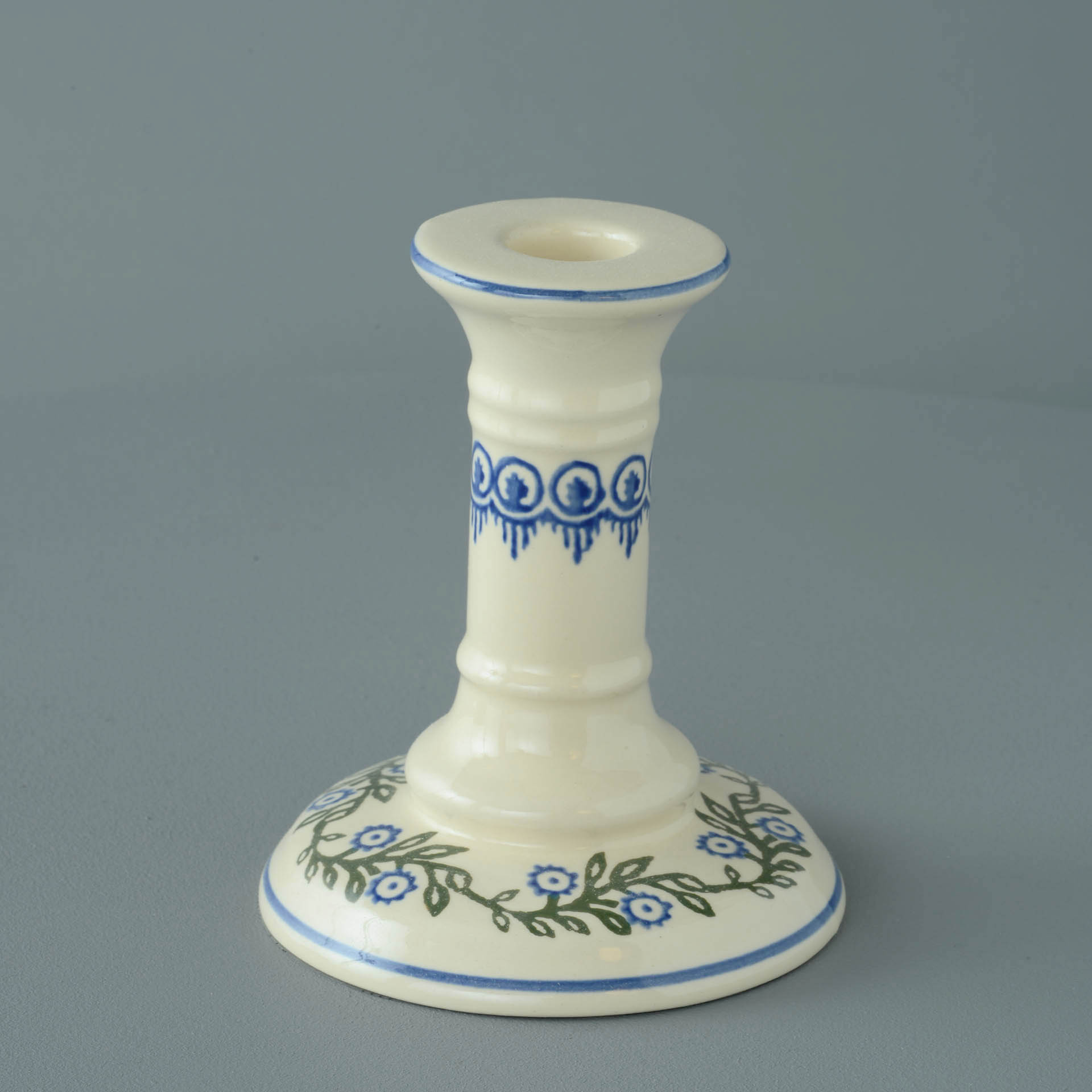Floral Garland Candlestick