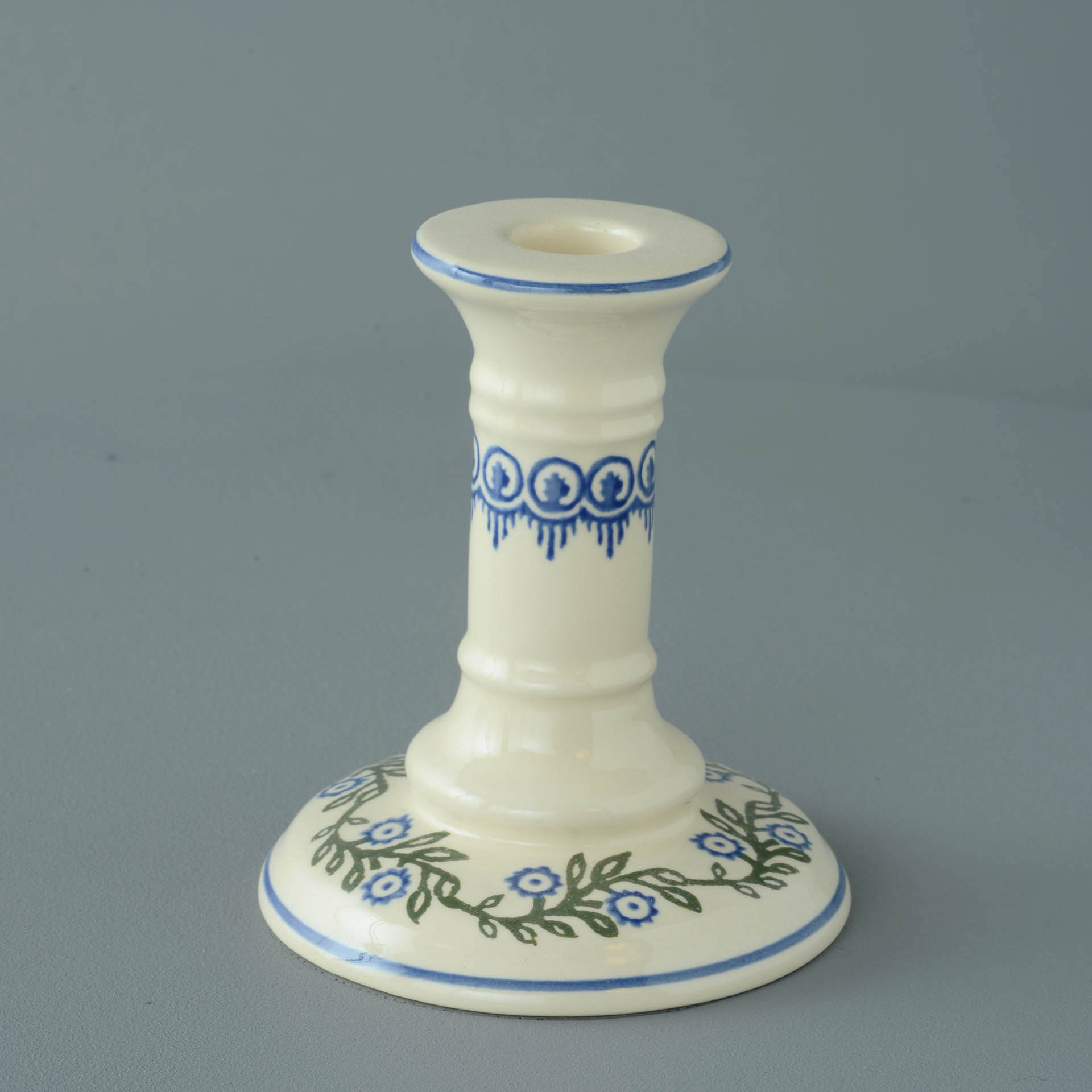 Floral Garland Candlestick