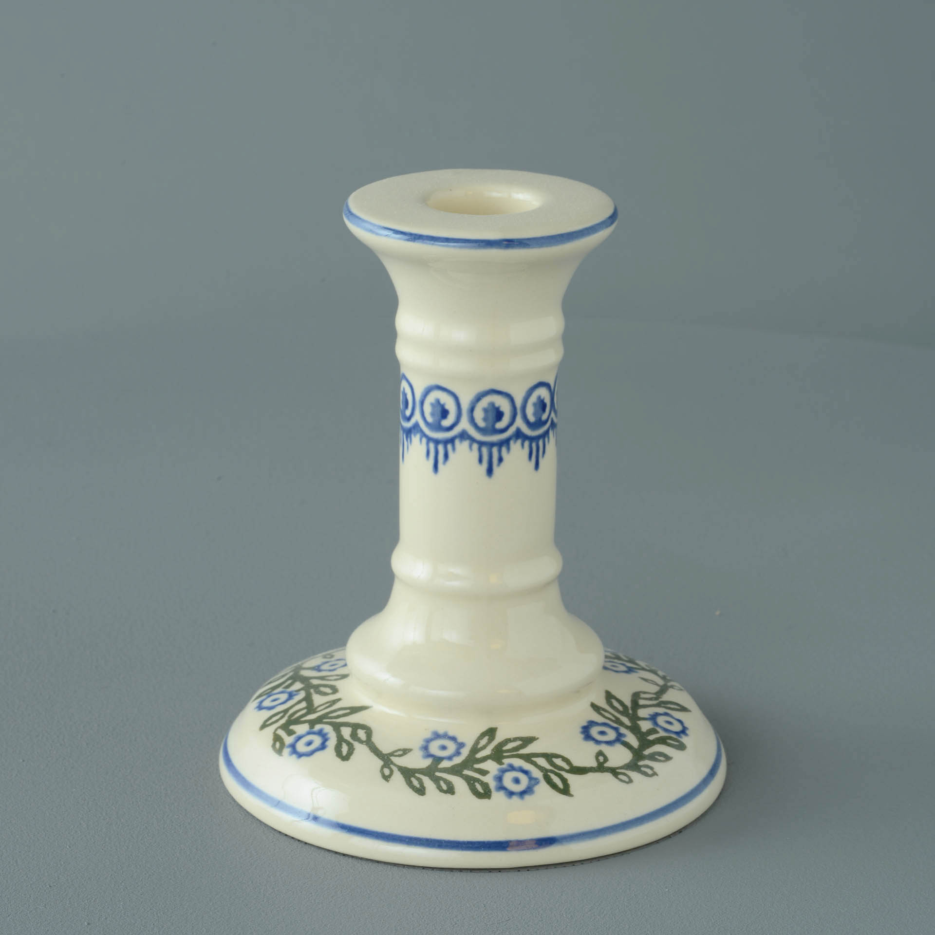Floral Garland Candlestick