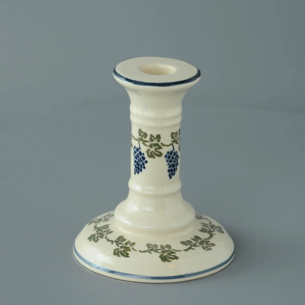 Grapes And Vine Candlestick