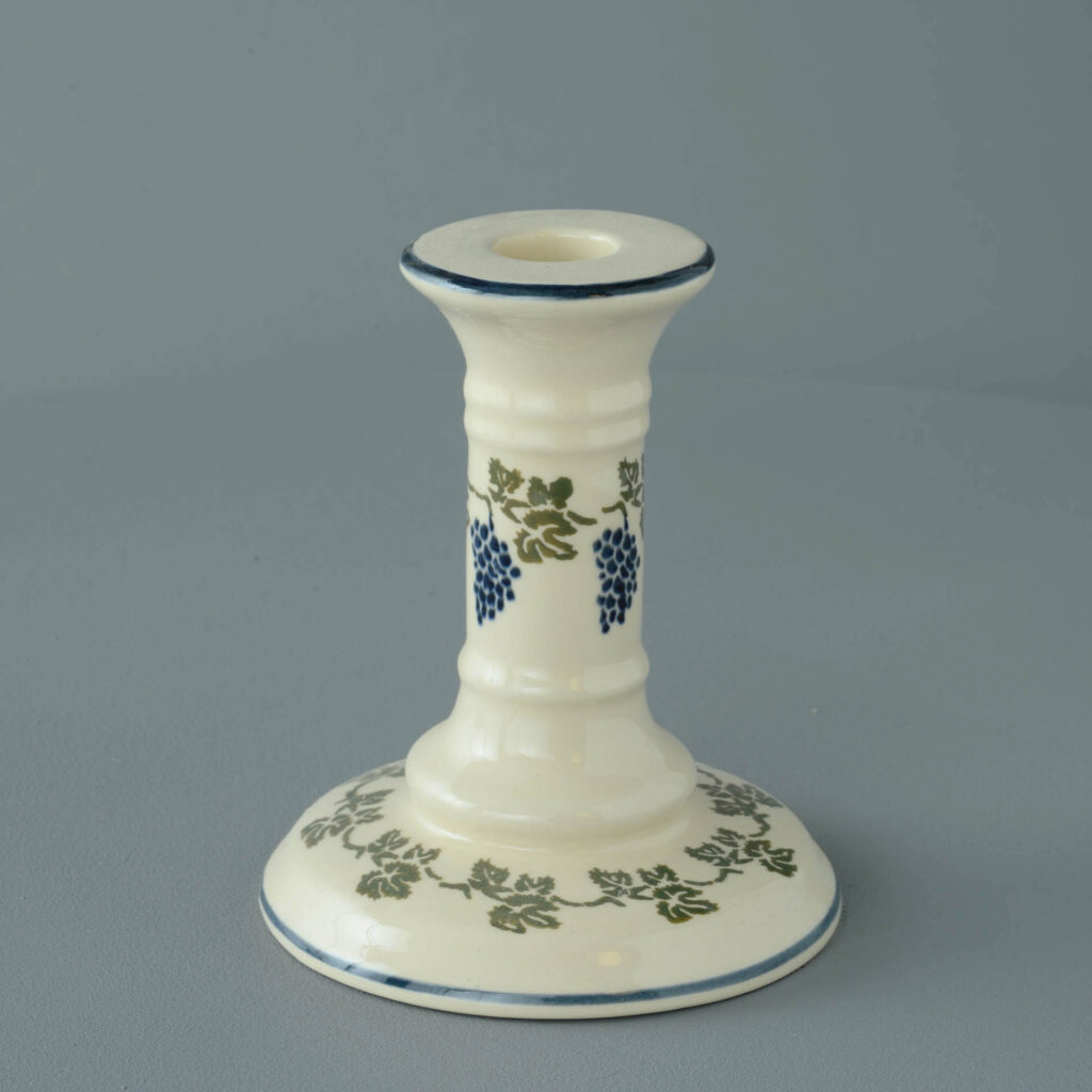 Grapes And Vine Candlestick