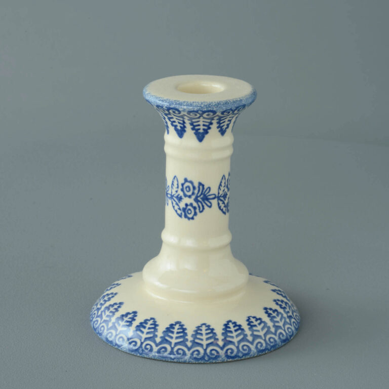 Lacey Blue Candlestick