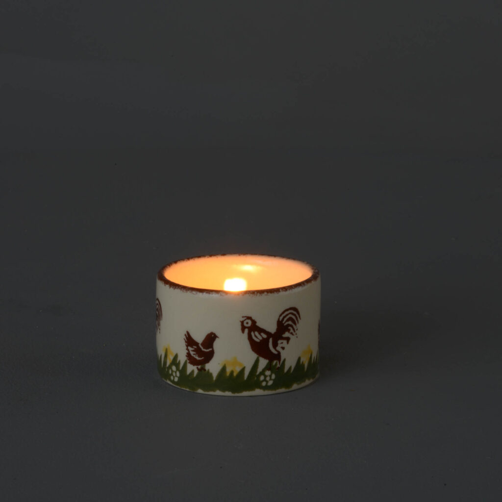 Cock & Hen Nighlight holder