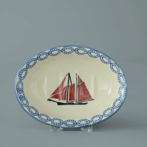 Boat Sailing Soap dish oval