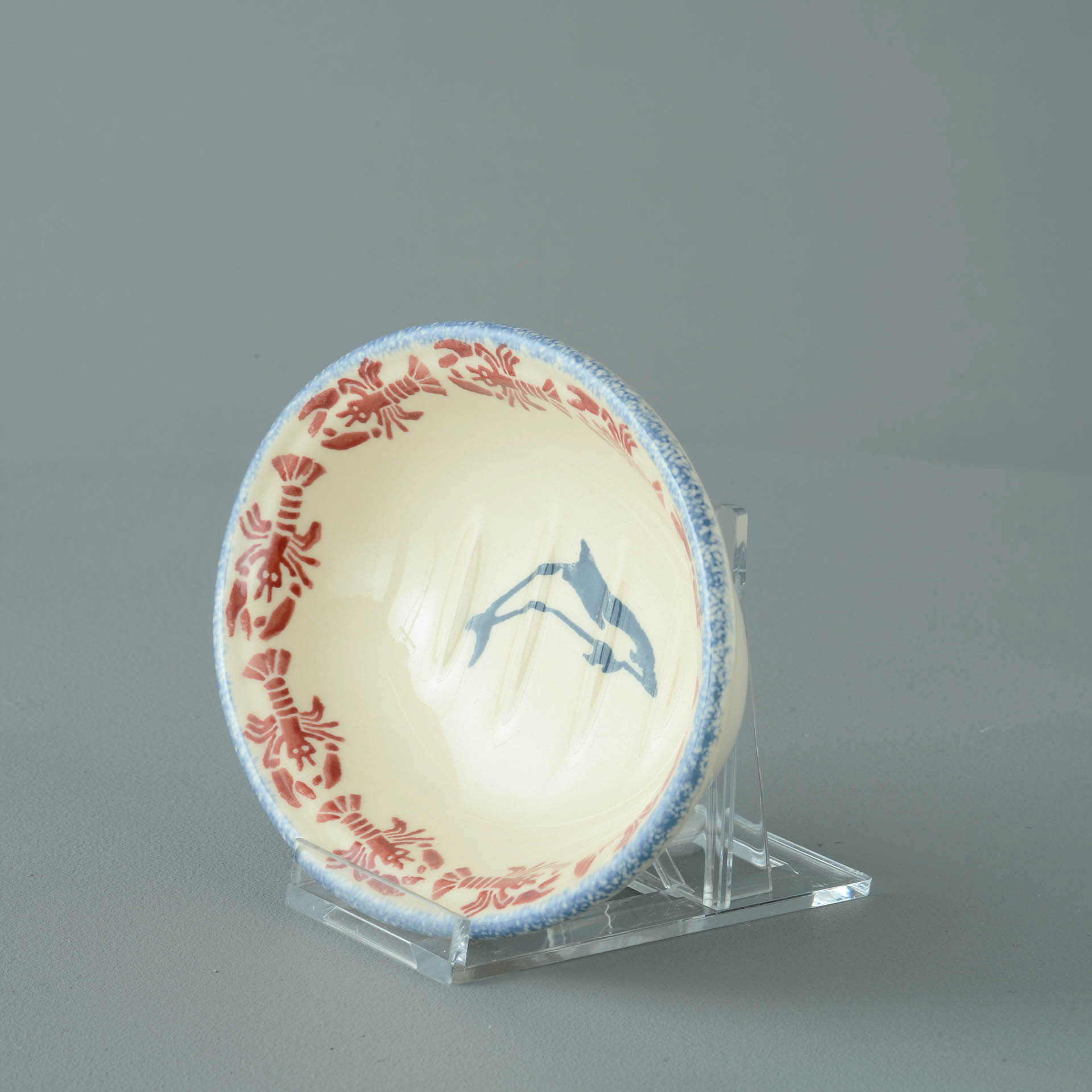 Dolphin Leaping Soap dish oval