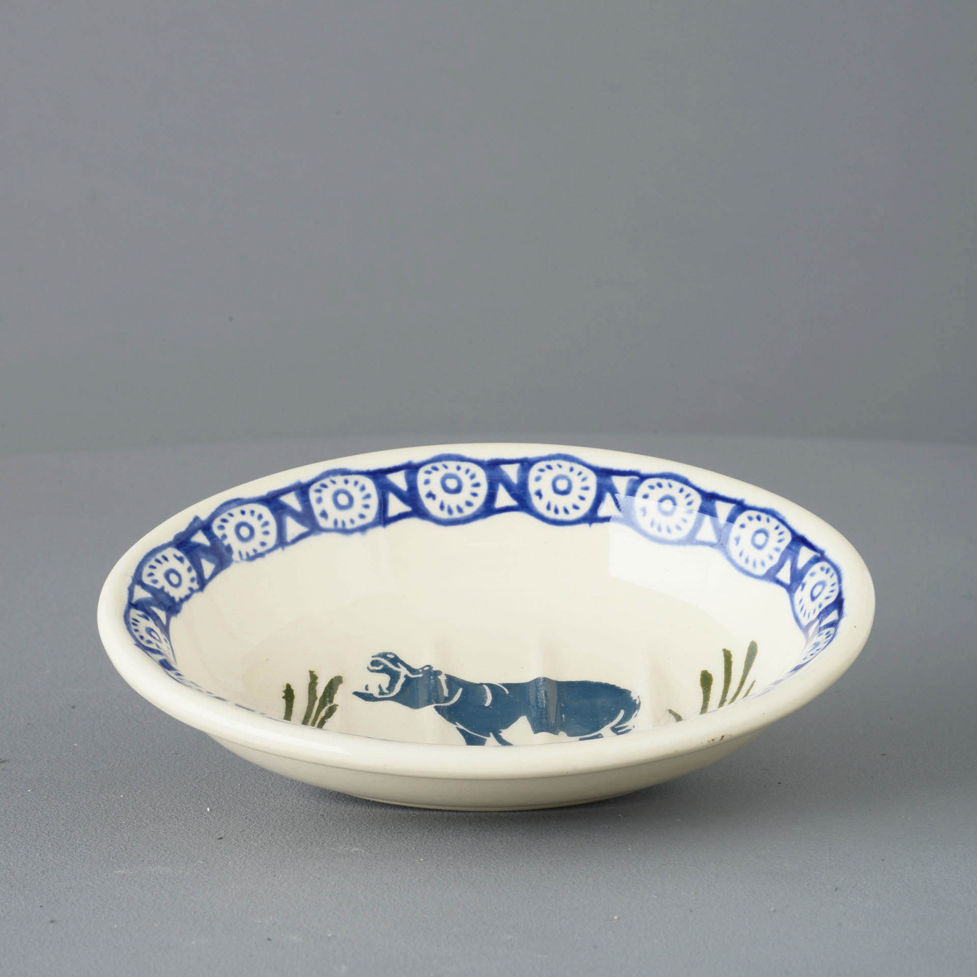 Hippopotamus Soap dish oval