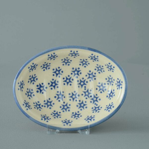Snowflake Soap dish oval