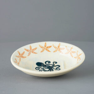 Squid and starfish Soap dish oval