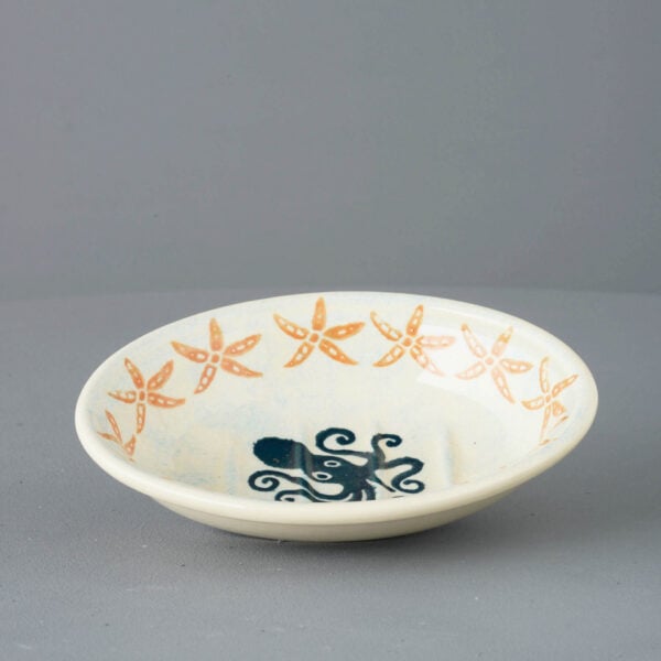 Squid and starfish Soap dish oval