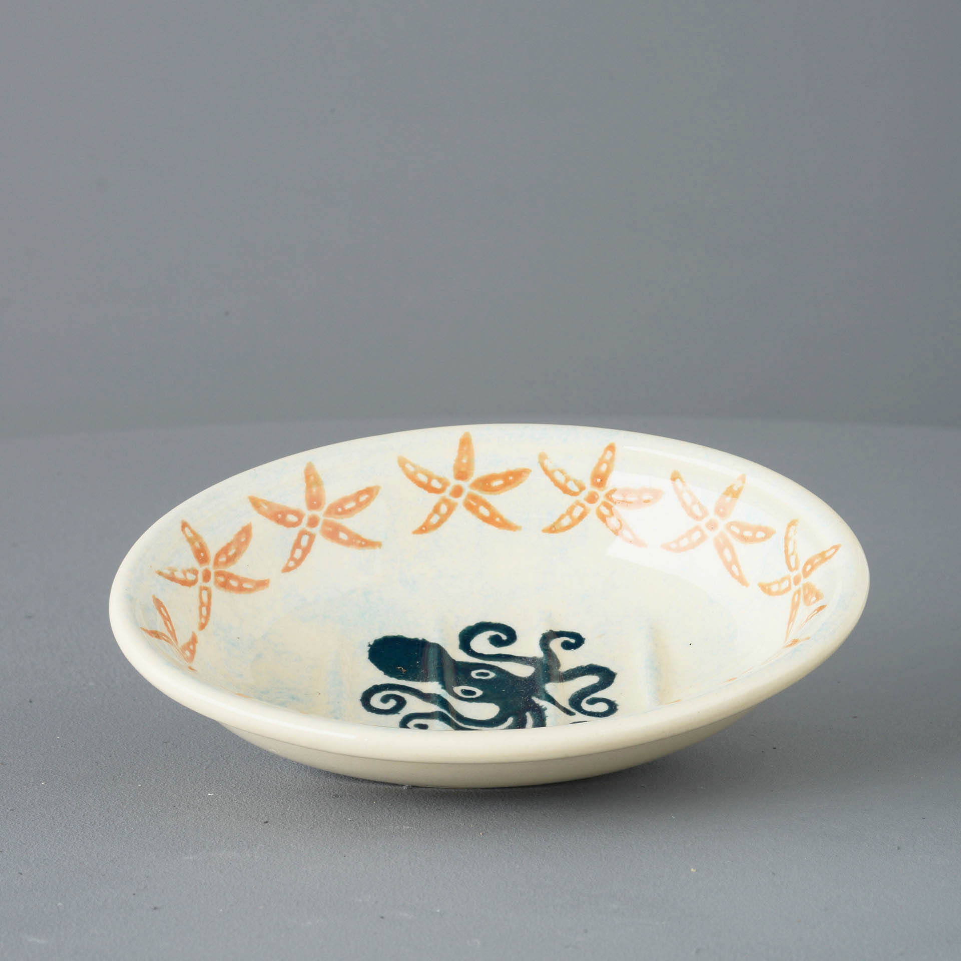 Squid and starfish Soap dish oval