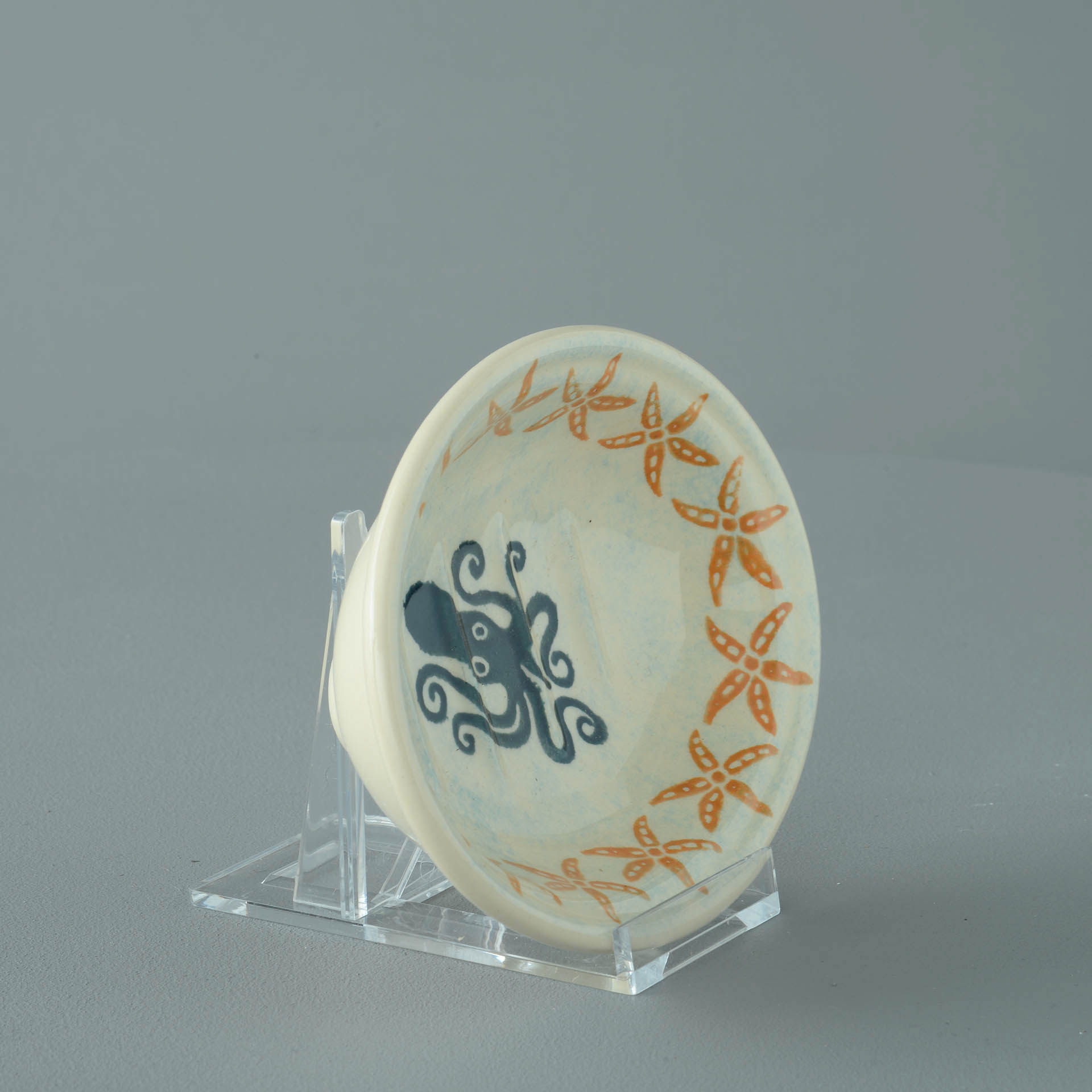 Squid and starfish Soap dish oval