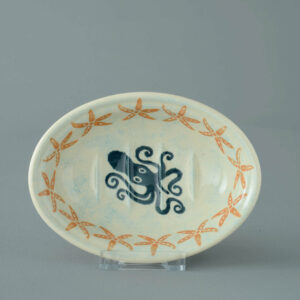 Squid and starfish Soap dish oval