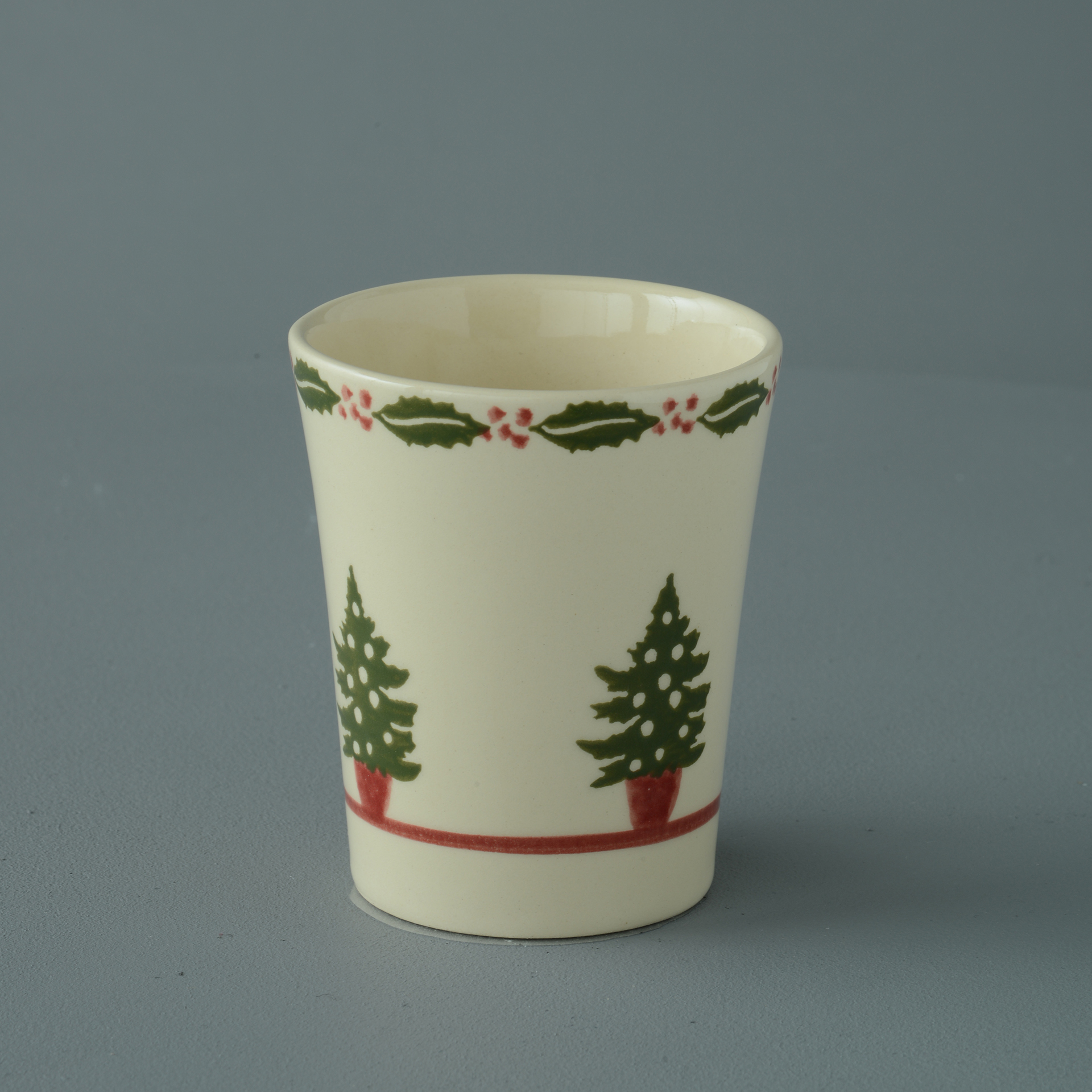 Christmas Tree Bathroom Beaker
