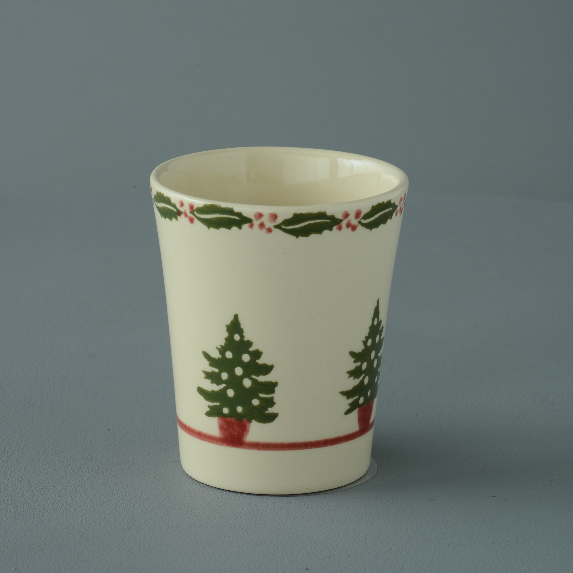 Christmas Tree Bathroom Beaker