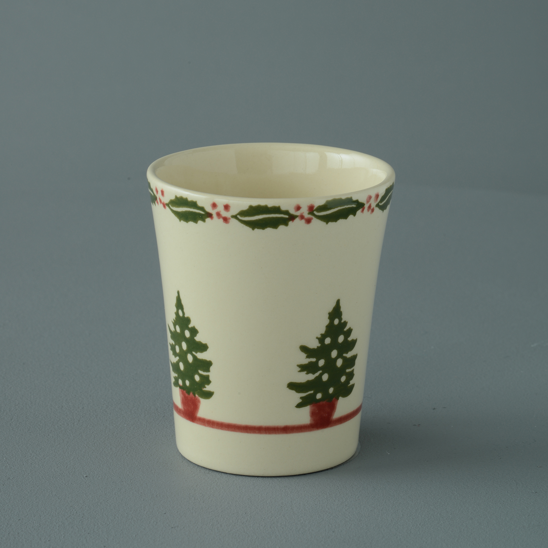 Christmas Tree Bathroom Beaker