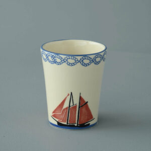 Boat Sailing Bathroom Beaker