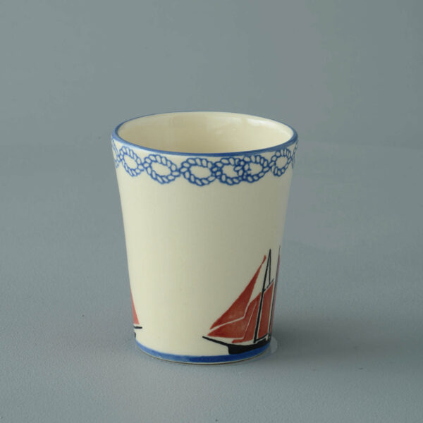 Boat Sailing Bathroom Beaker