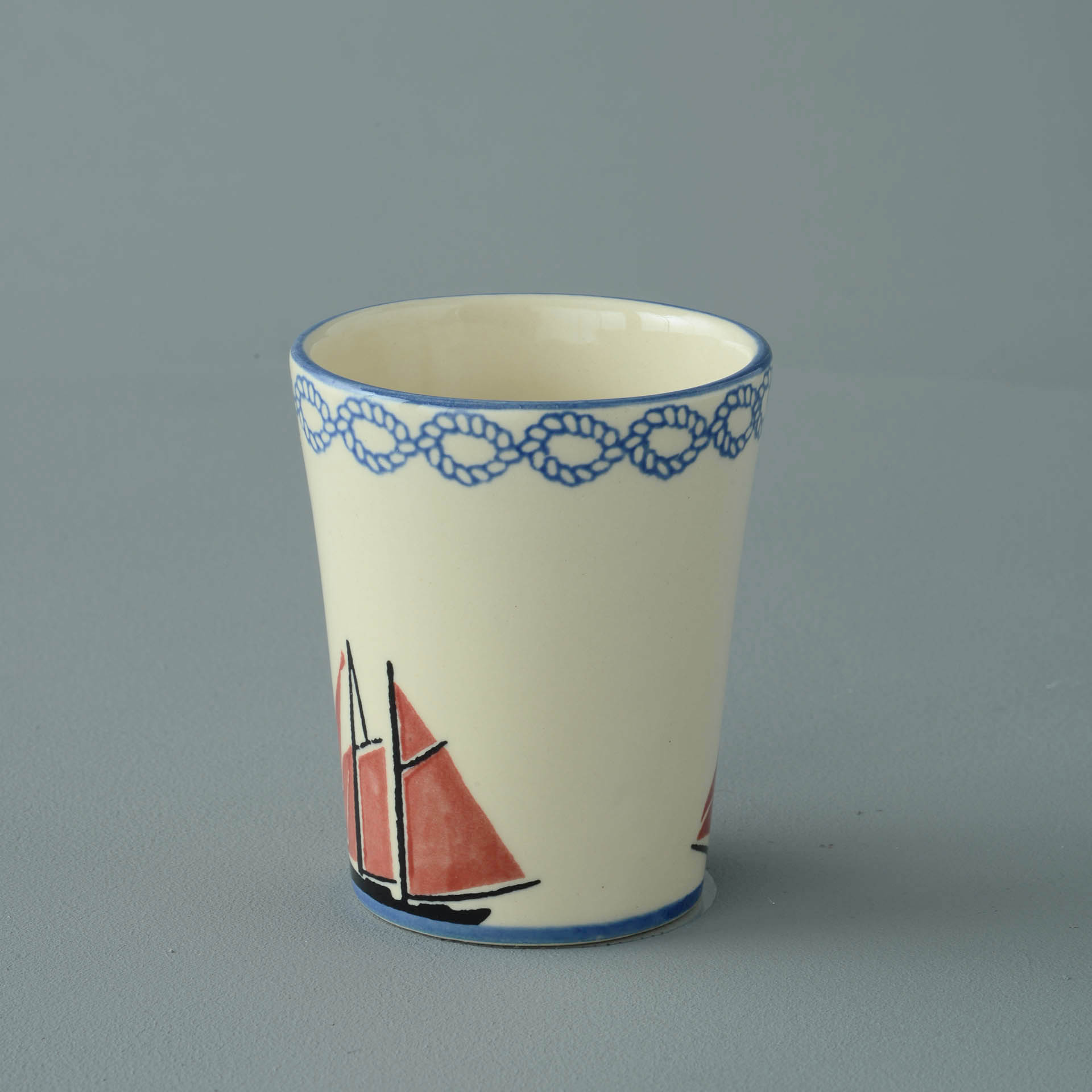 Boat Sailing Bathroom Beaker