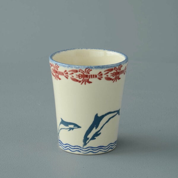Dolphin Leaping Bathroom Beaker