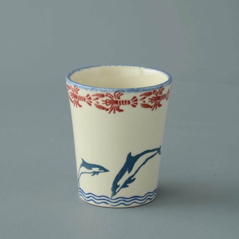 Dolphin Leaping Bathroom Beaker