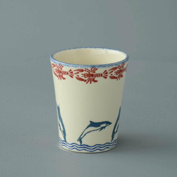 Dolphin Leaping Bathroom Beaker