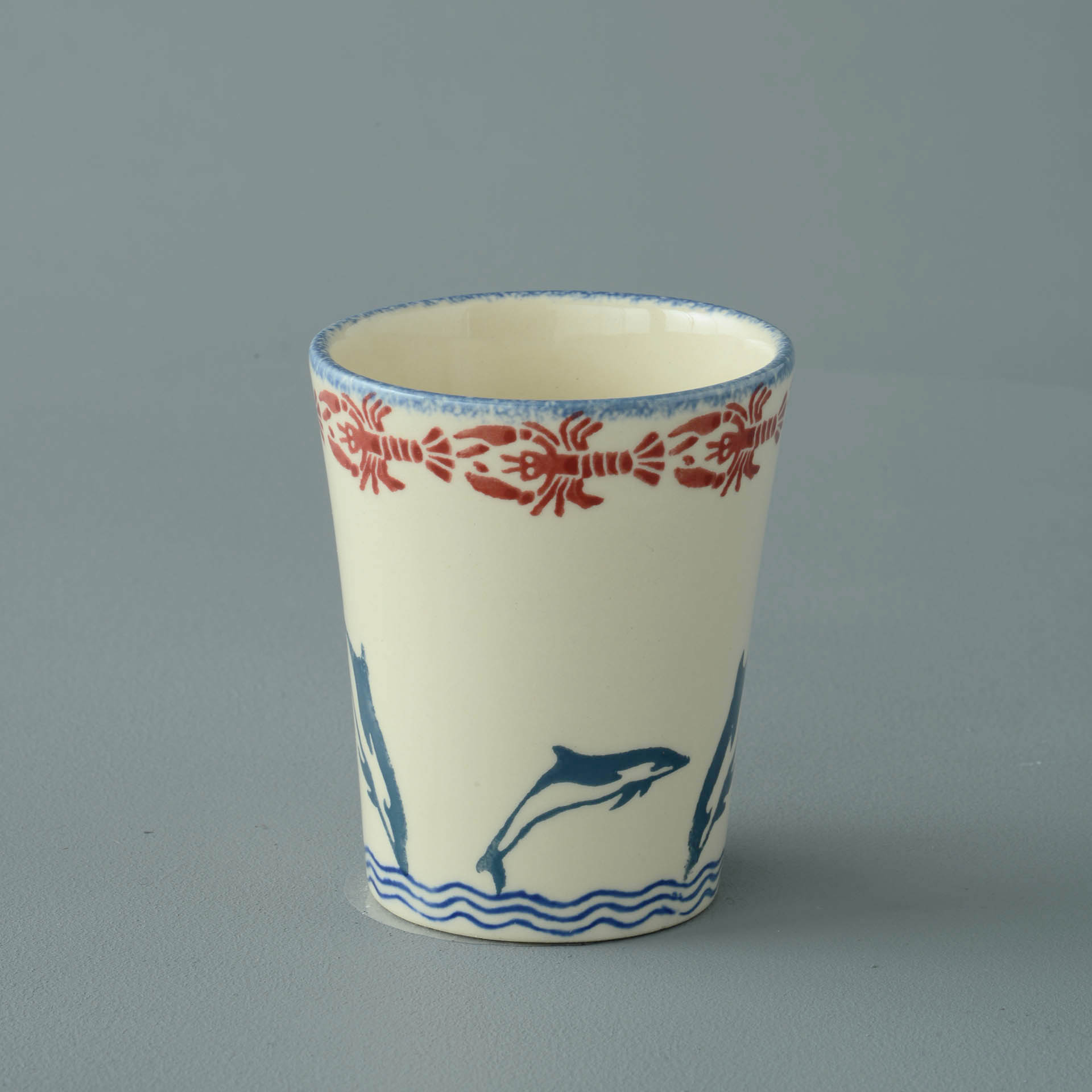 Dolphin Leaping Bathroom Beaker