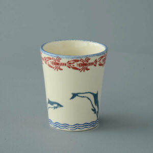 Dolphin Leaping Bathroom Beaker