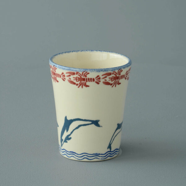 Dolphin Leaping Bathroom Beaker