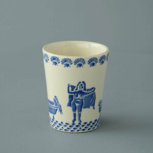 Lady in the bath Bathroom Beaker