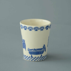 Lady in the bath Bathroom Beaker