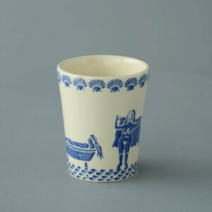 Lady in the bath Bathroom Beaker