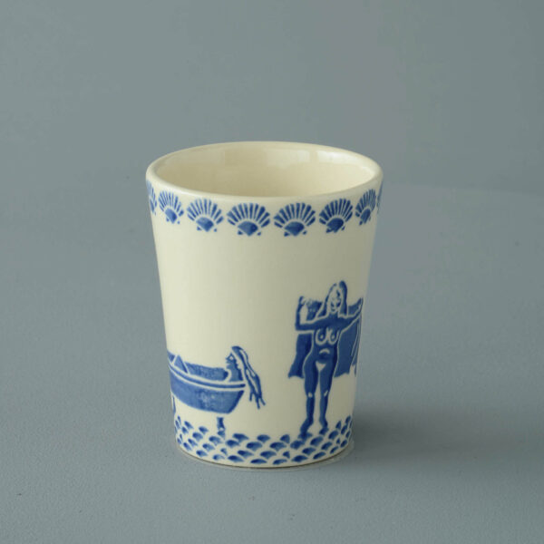 Lady in the bath Bathroom Beaker