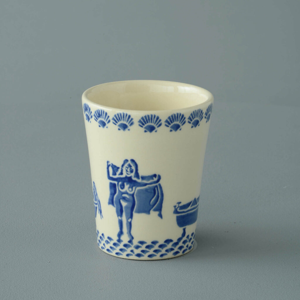 Lady in the bath Bathroom Beaker