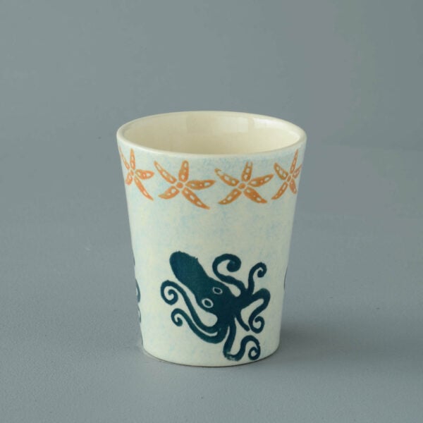 Squid and starfish Bathroom Beaker