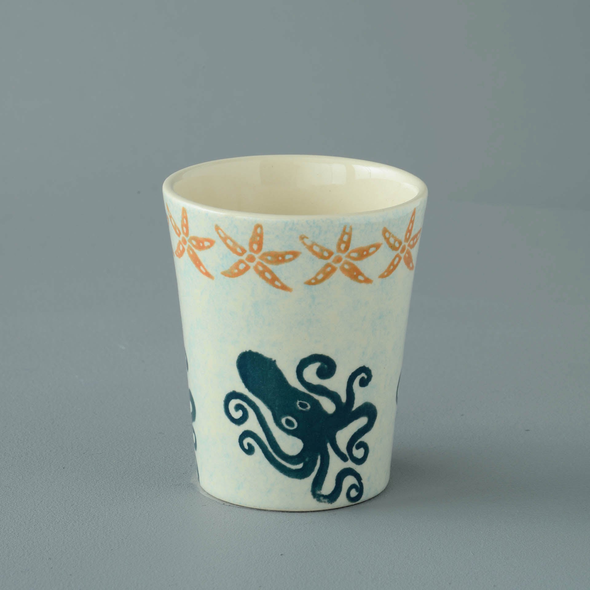 Squid and starfish Bathroom Beaker