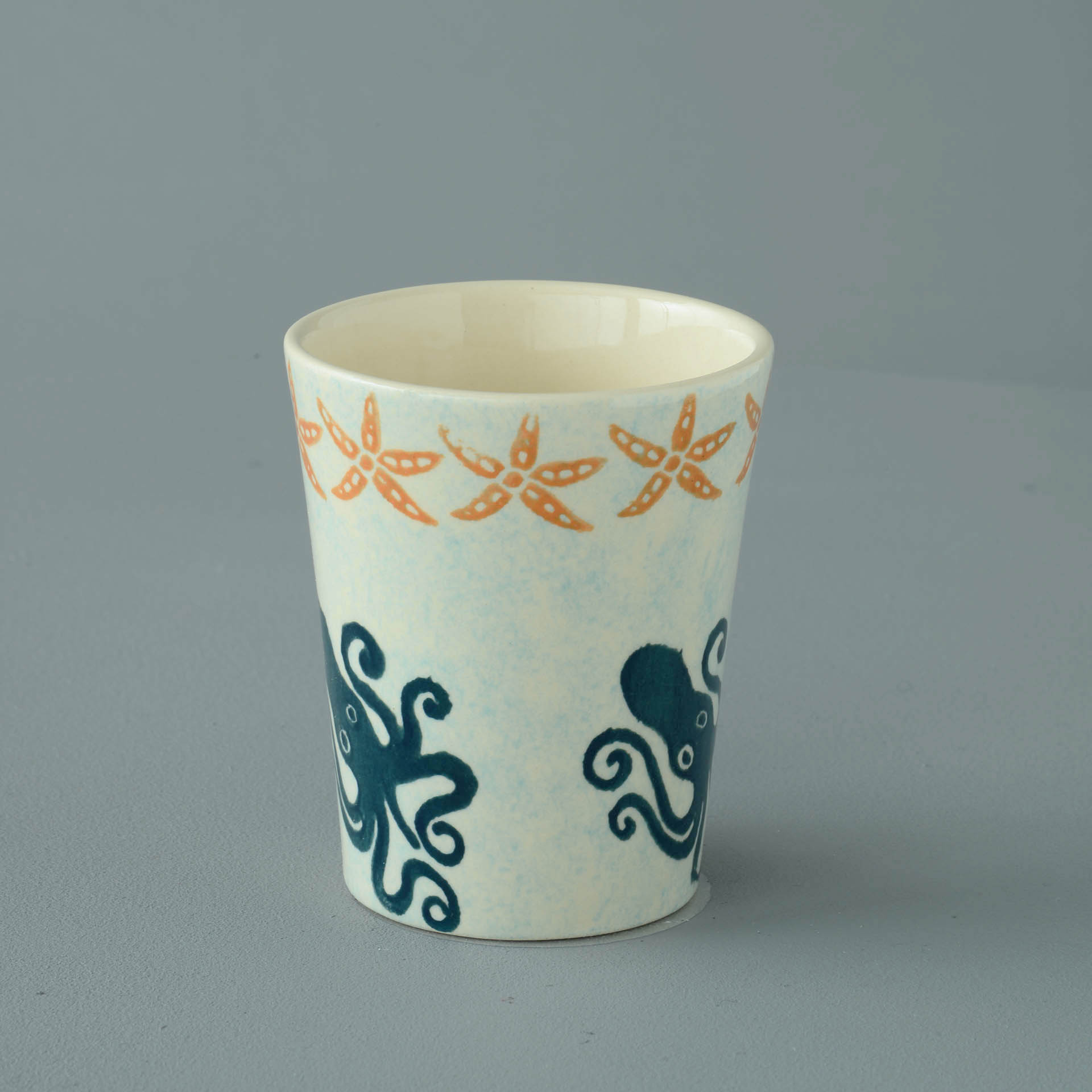 Squid and starfish Bathroom Beaker