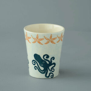 Squid and starfish Bathroom Beaker