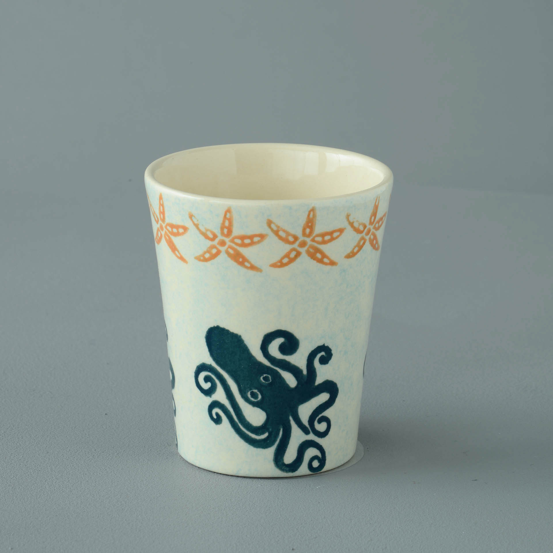 Squid and starfish Bathroom Beaker