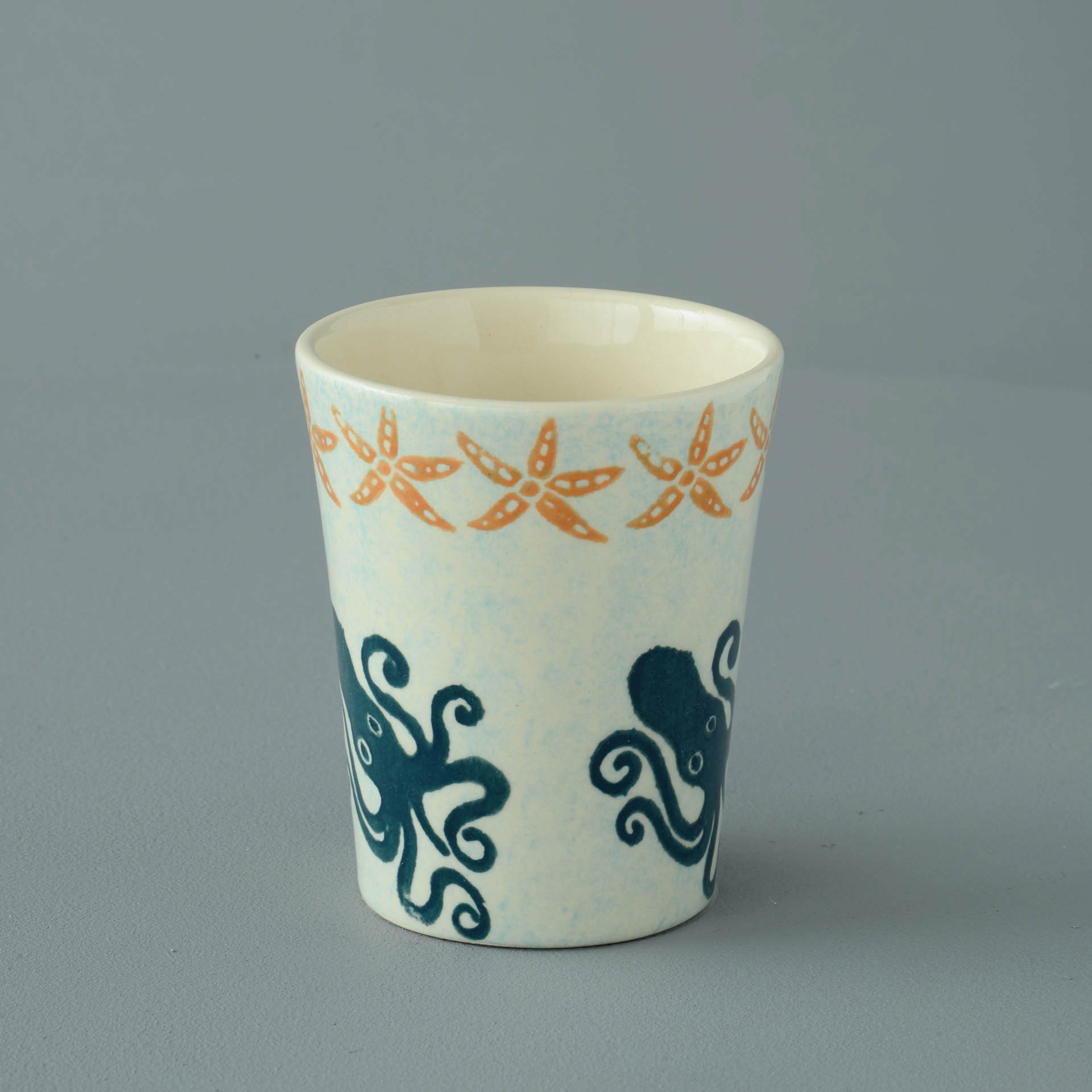 Squid and starfish Bathroom Beaker